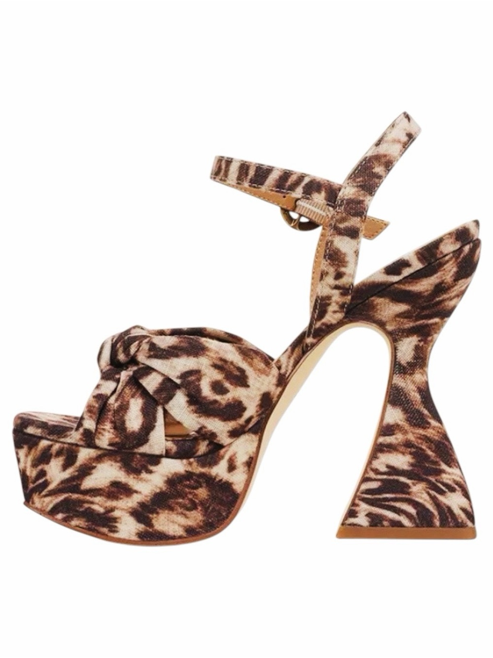 Circus NY by Sam Edelman Leopard Fabric Platform Sandals